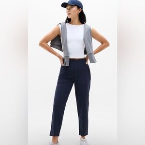 Athleta Navy Endless High Rise Pants 4P